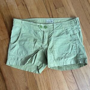 Horney Toad Women's Green Shorts Size 8 Lime Green Sherbet Color